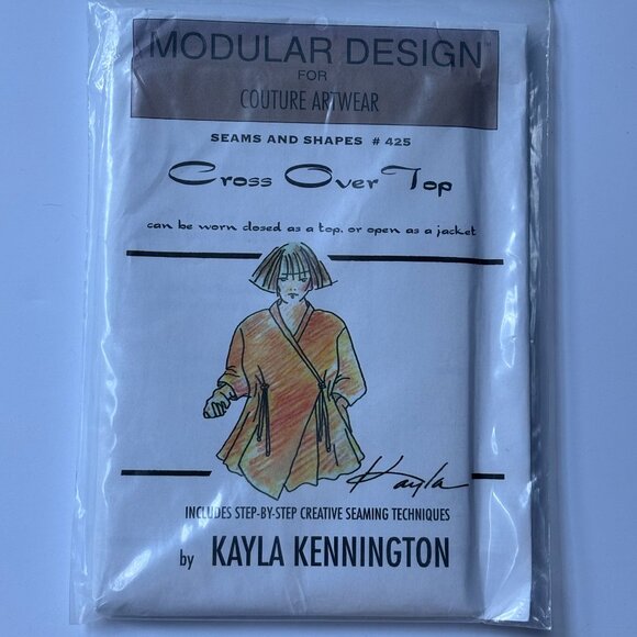 Cross Over Top by Couture Artwear Pattern 425 - Picture 1 of 2